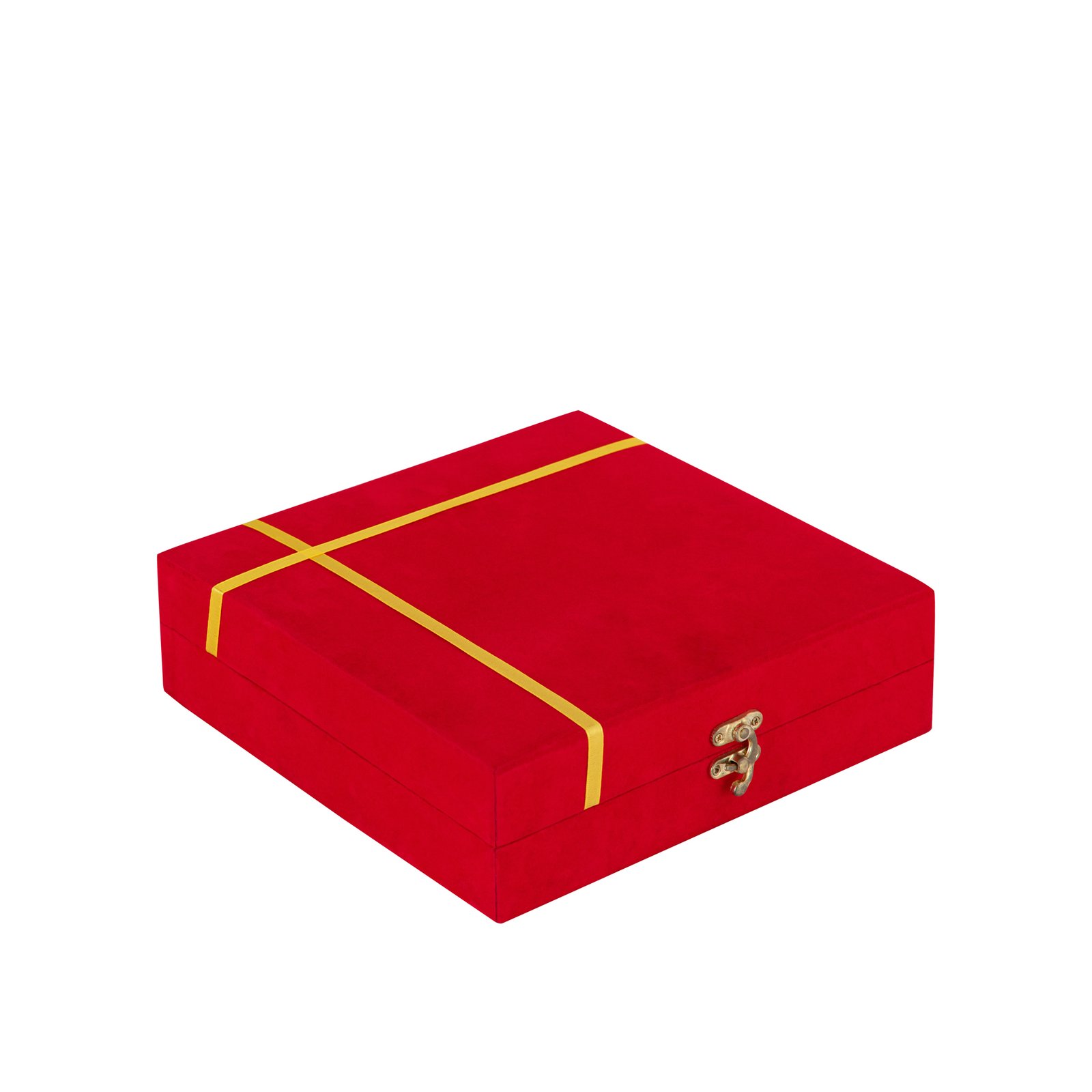 Decowill Brass Pooja Thali Set | Pooja Thali for Diwali, Navratri | Akhand Diya, Kalash, Dhoop Stand, Bell, Roli Box photo 4