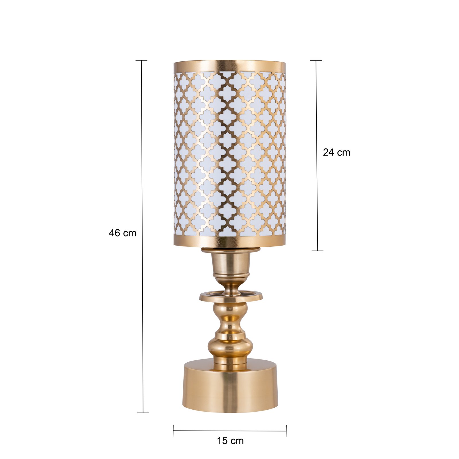 Decowill Table Lamp for Home Decor with Beautiful Shade photo 2