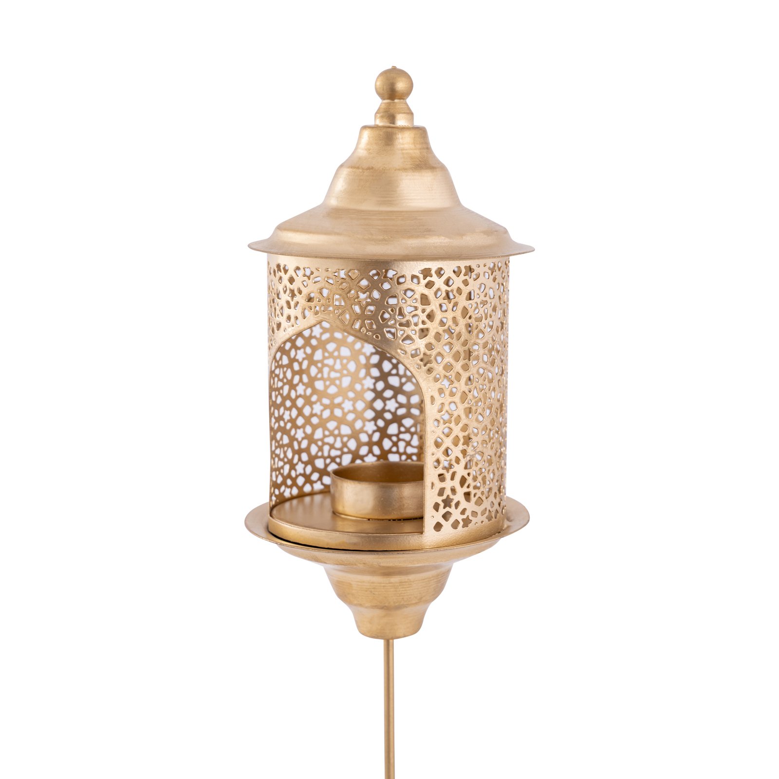 Decowill Iron Tealight Candle Stand | Tealight Candle Holder for Home Decoration photo 4