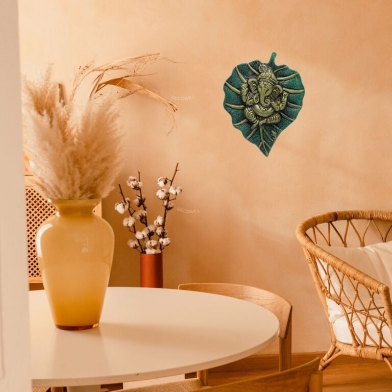 Metal Ganesha Wall Hanging - Decowill