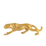 Brass Jaguar Statue