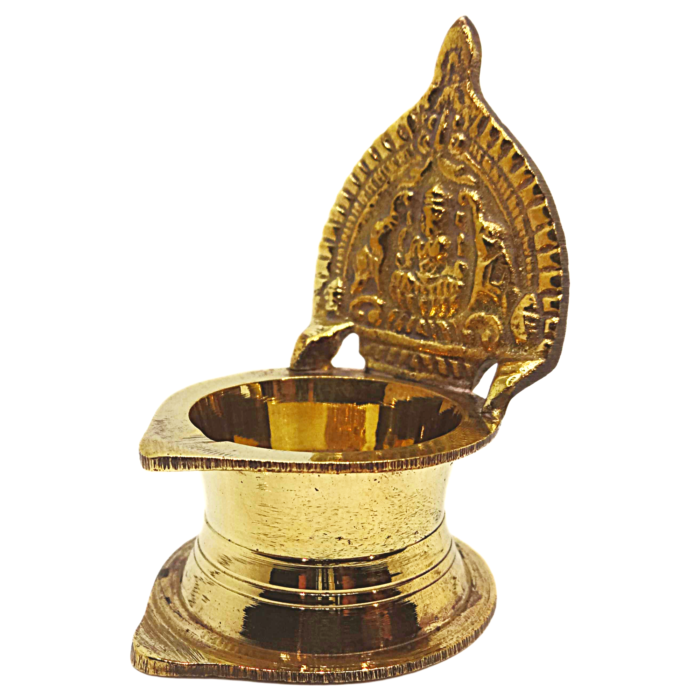 Decowill Pure Brass Kamakshi Devi Diya