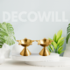 Decowill Brass Panchmukhi Diya Large