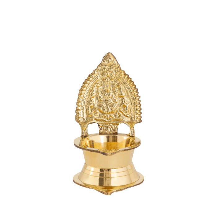 Brass Kamakshi Devi Diya Medium