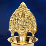Pure Brass Kamakshi Devi Diya Medium