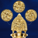 Pure Brass Kamakshi Devi Diya Medium