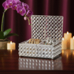 Decowill Crystal Diamond Jewellery Box