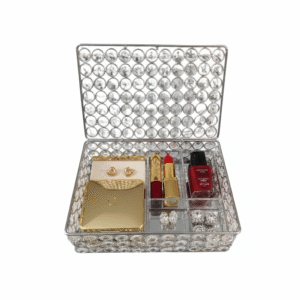 Decowill Crystal Diamond Jewellery Box